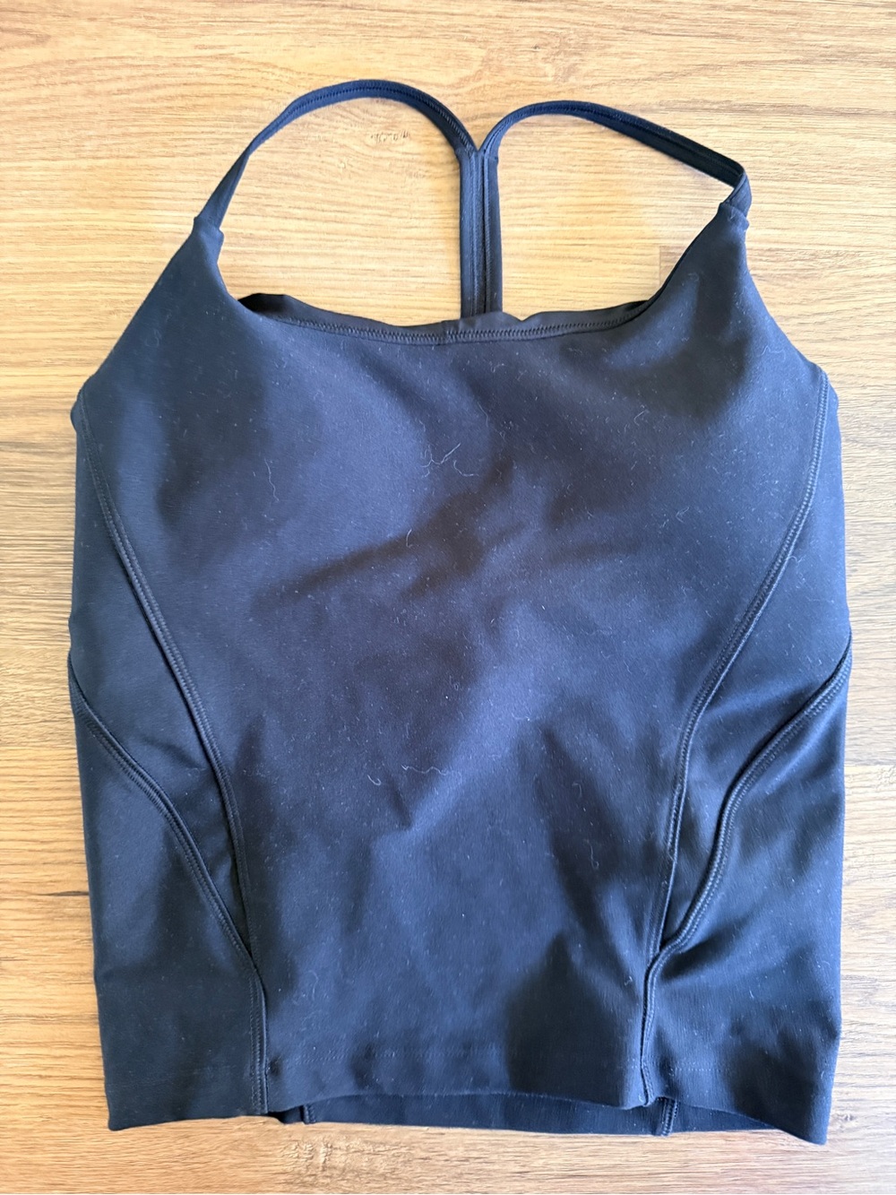 Black Strappy Tank Top